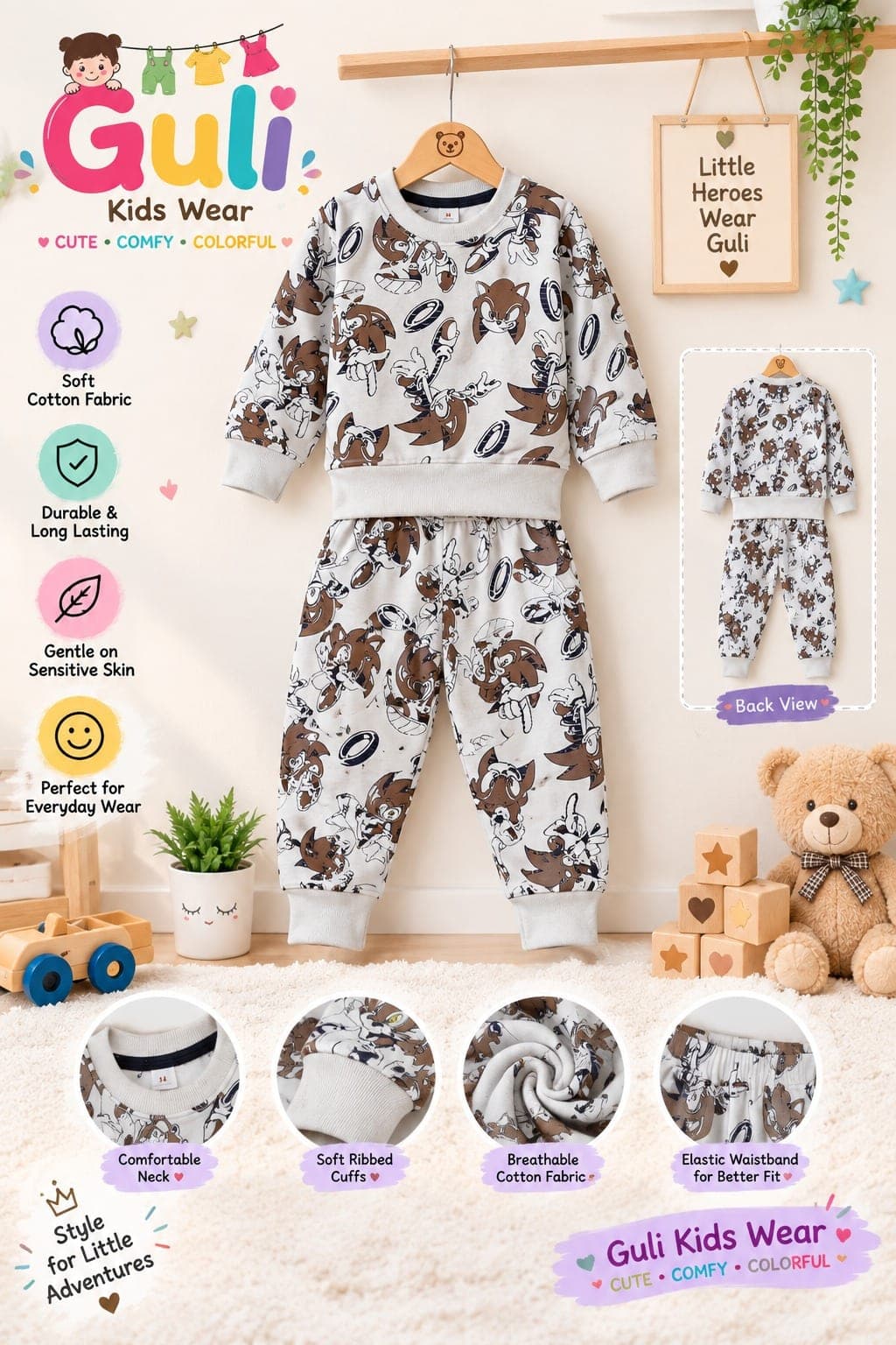 baby deco — black n white