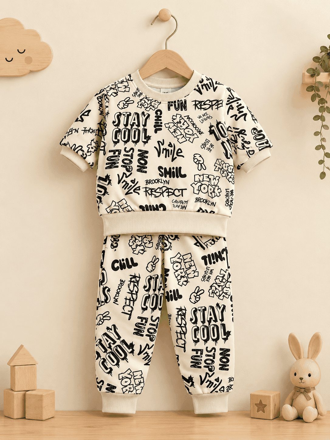 Striped Short-Sleeve Romper — Striped Short-Sleeve Romper view 2