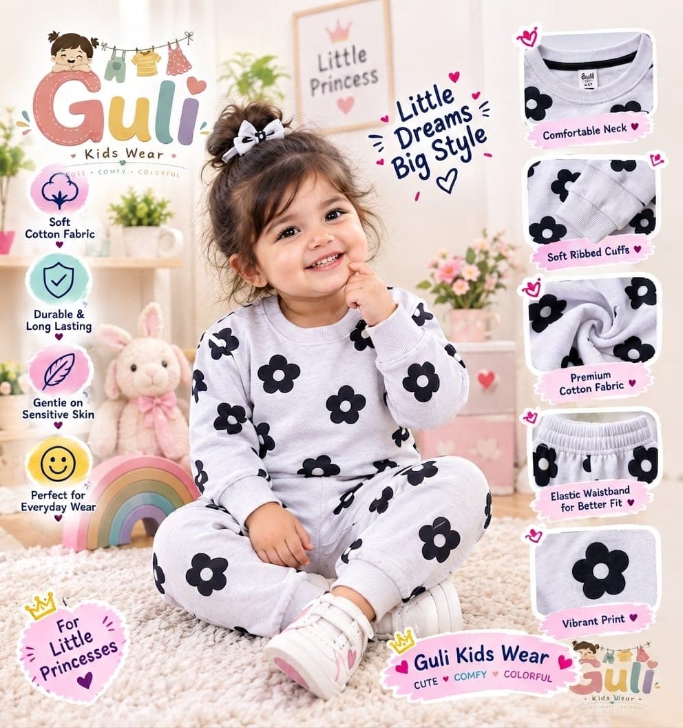 Marigold Party Frock — white and black view 2