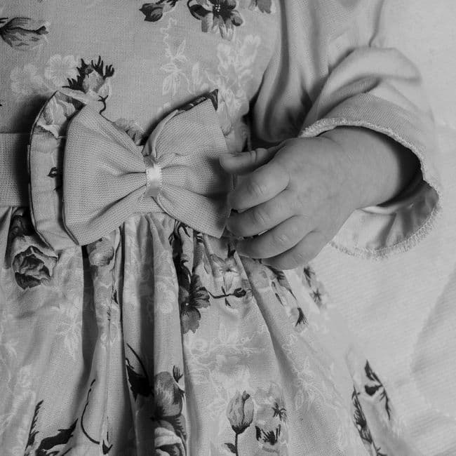 Newborn Welcome Home Outfit — front view